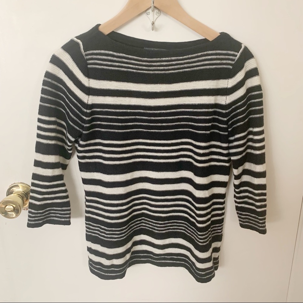 🎁 Ralph Lauren Striped Sweater petite Medium